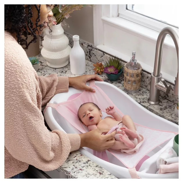 INGENUITY Comfy Clean™ Deluxe rózsaszín babakád