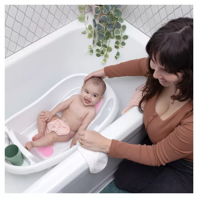 INGENUITY Comfy Clean™ Deluxe rózsaszín babakád