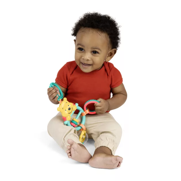 Bright Starts Játék C gyűrűn aktív Winnie the Pooh Busy Bear™ 0m+