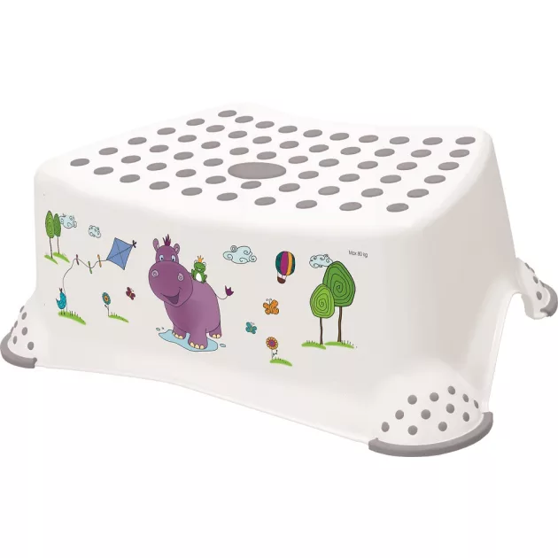 Keeeper Fellépő csúszásmentes, Tomek Hippo, fehér, 80 kg-ig