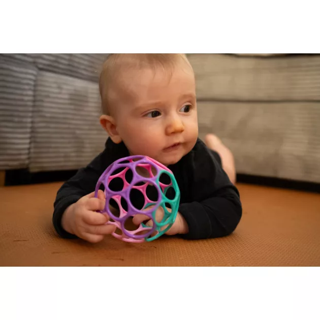 OBALL Játék OBALL™ Classic 10 cm 0hó + AQUAINT 50 ml - rózsaszín/lila