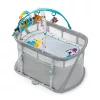 Baby Einstein Kiságy járókával és zongorával 3in1 Kick & Snooze - 0hó+