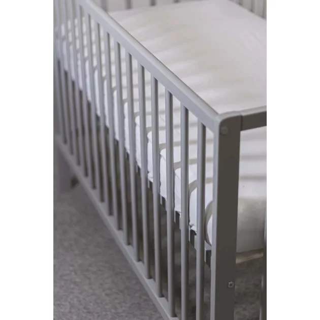 Petite&Mars Vízhatlan lepedő, Soft Dream Dry, 120 x 60 cm, Grey