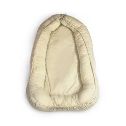 Petite&Mars Babafészek, FEEL SAFE, Light Beige, 90 x 60 cm