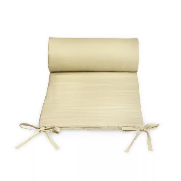 Petite&Mars Rácsvédő kiságyba, TILLY, Light Beige, 180 cm