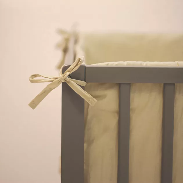 Petite&Mars Rácsvédő kiságyba, TILLY, Light Beige, 180 cm