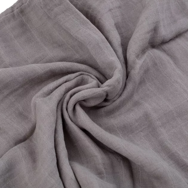 Petite&Mars Bambusz muszlin 3db-os pelenka szett, Moussy Ochre Leaves, 68 x 68 cm