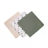 Petite&Mars Bambusz muszlin 3db-os pelenka szett Moussy Llama Vibes 68 x 68 cm