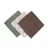 Petite&Mars Bambusz muszlin 3db-os pelenka szett Moussy Forest Fox 68 x 68 cm