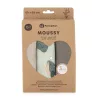 Petite&Mars Bambusz muszlin 3db-os pelenka szett Moussy Whale Song 68 x 68 cm