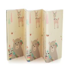   Petite&Mars Összehajtható játszószőnyeg, Campy, Elephant&Fox