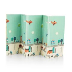   Petite&Mars Összehajtható játszószőnyeg, Campy, Elephant&City