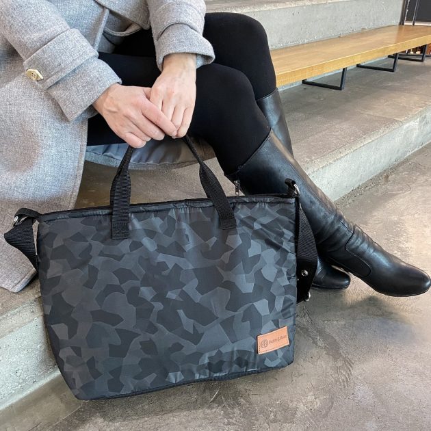 Petite & Mars Pelenkázó táska BAG Marble Black