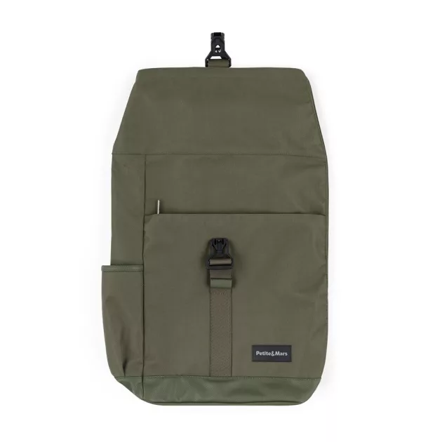 Petite&Mars Pelenkázó hátizsák babakocsira Jackob - Military Green