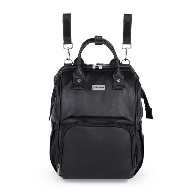 Petite&Mars Jasper pelenkázó hátizsák babakocsira - Absolute Black