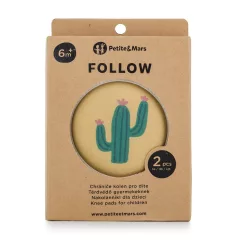   Petite&Mars Elasztikus térdvédők kúszáshoz, Follow, Intense Ochre