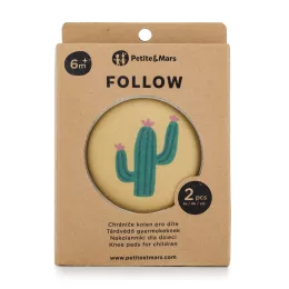   Petite&Mars Elasztikus térdvédők kúszáshoz, Follow, Intense Ochre