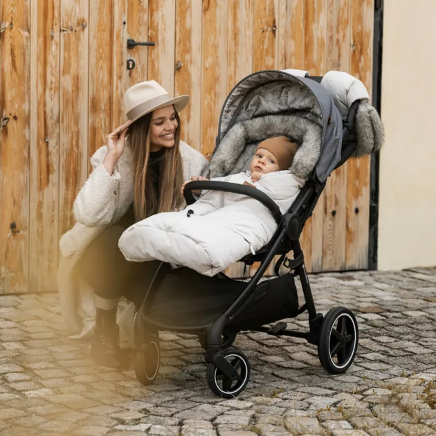 PETITE&MARS Bundazsák Arctic 4in1 - Old Rose