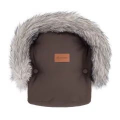   PETITE&MARS Kesztyű / Kézmelegítő babakocsira Furry Rich Brown
