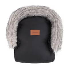   PETITE&MARS Kesztyű / Kézmelegítő babakocsira Furry Forever Black