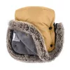 Petite&Mars Kesztyű / Kézmelegítő babakocsira Furry - Elegant Caramel
