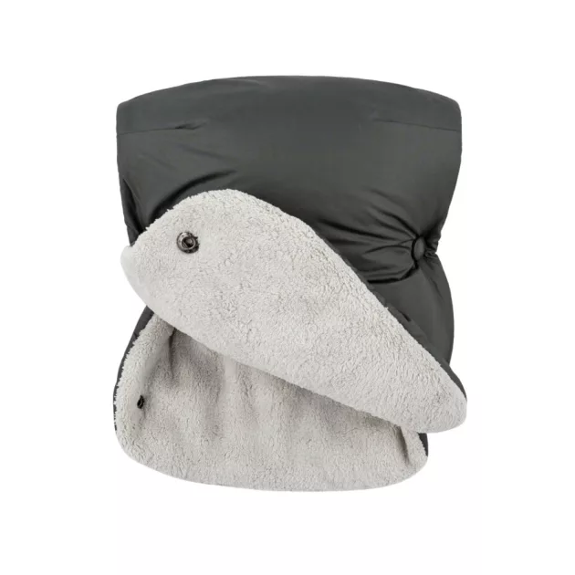 PETITE&MARS Kesztyű / Kézmelegítő babakocsira Jasie - Charcoal Grey