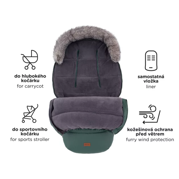 PETITE&MARS Bundazsák Comfy 4in1 Rich Brown