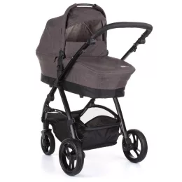 Petite&Mars Vario babakocsihoz mózeskosár, Dark Grey 