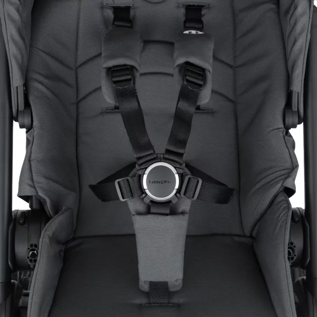 Petite&Mars Kombinált babakocsi SCOUT 2in1 - Anthracite Moon