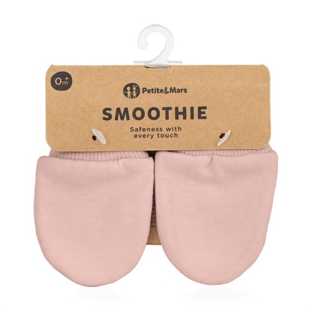 Petite & Mars újszülött kesztyű Smoothie Delicate Pink