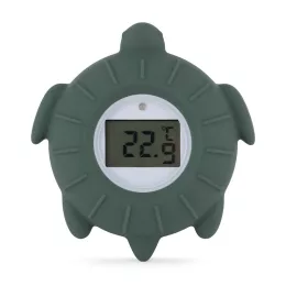   Petite&Mars Szilikon digitális vízhőmérő Turtle Terry Misty Green 0hó+