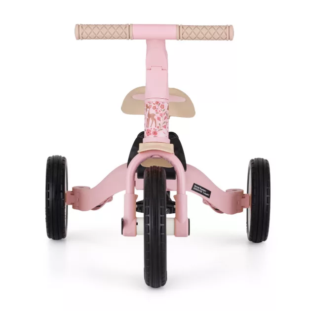 PETITE&MARS Multifunkciós 5 az 1-ben Turbo tricikli – limitált Pink Rosy Wilderness