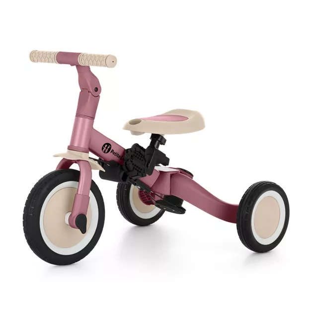 Petite&Mars Multifunkciós tricikli 5in1 Turbo - Dusty Rose