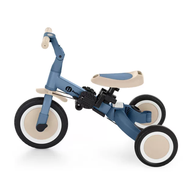 Petite&Mars Multifunkciós tricikli 5in1 Turbo - Ocean Blue