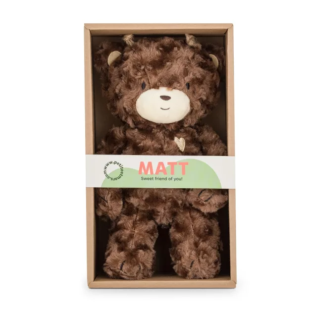 Petite&Mars Plüss játékmackó - Matt