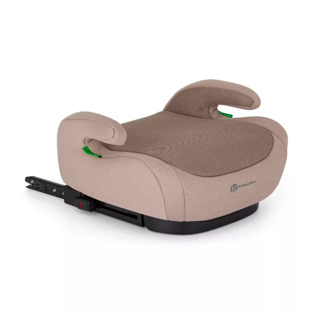 PETITE&MARS Optimus Pro i-Size Air Tan Brown 125 - 150 cm (22-36 kg)