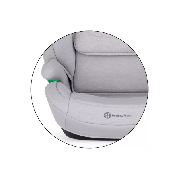 Petite&Mars Autósülés Astro Pro i-Size 100-150 cm (15-36 kg) - Gentle Grey