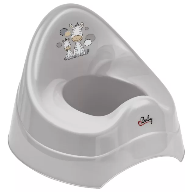 Maltex Zenélő bili Zebra - Szürke