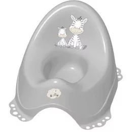 Maltex Csúszásmentes bili dallamokkal, zebra, grey