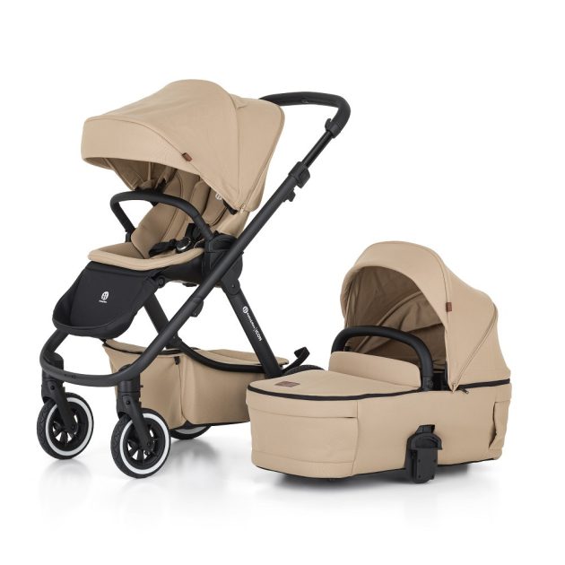 Petite & Mars Kombinált babakocsi ICON 2in1 Mocha Beige XXL AIR