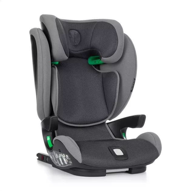Petite&Mars Autósülés, Elite Pro i-Size, Grey Air, 100-150 cm, (15-36 kg)