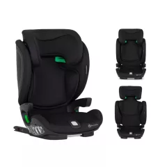   Petite&Mars Elite Fix Pro Air i-Size autósülés 100-150 cm (15-36kg) - Coal Black