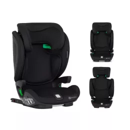   Petite&Mars Elite Fix Pro Air i-Size autósülés 100-150 cm (15-36kg) - Coal Black