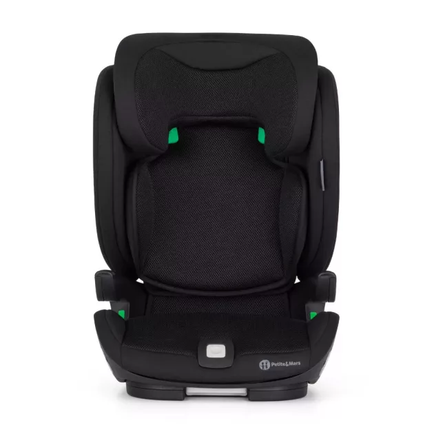 Petite&Mars Elite Fix Pro Air i-Size autósülés 100-150 cm (15-36kg) - Coal Black