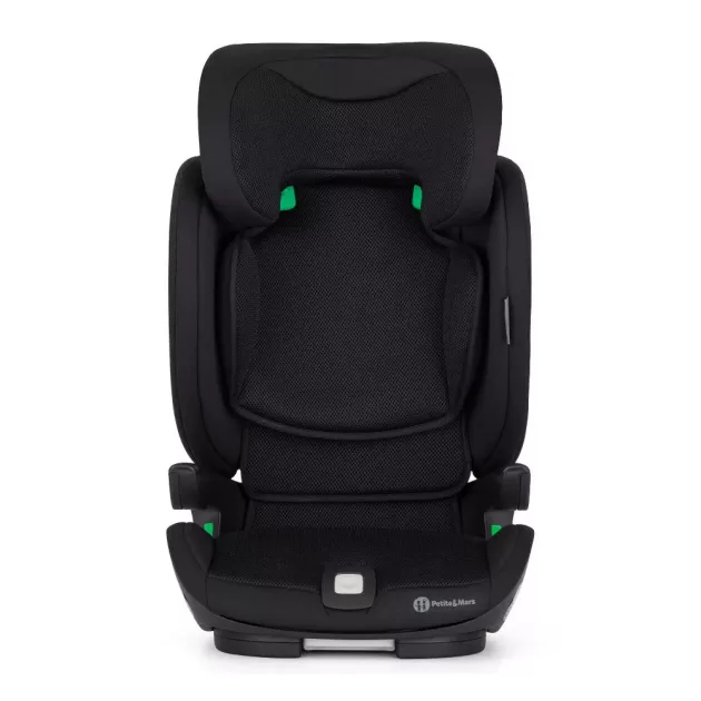 Petite&Mars Elite Fix Pro Air i-Size autósülés 100-150 cm (15-36kg) - Coal Black
