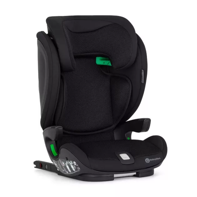 Petite&Mars Elite Fix Pro Air i-Size autósülés 100-150 cm (15-36kg) - Coal Black