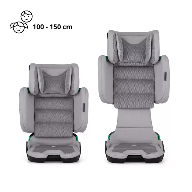 PETITE&MARS Autósülés Flex Pro i-Size Air 100-150 cm (15-36 kg) - Gentle Grey