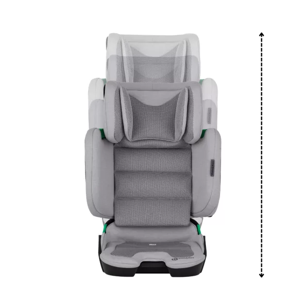 PETITE&MARS Autósülés Flex Pro i-Size Air 100-150 cm (15-36 kg) - Gentle Grey