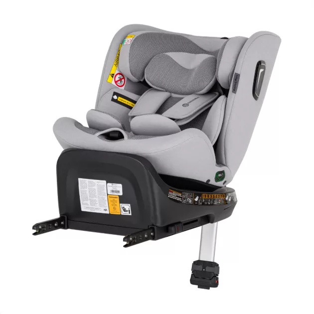 PETITE&MARS Autósülés Twistguard Pro i-Size Air 40-150 cm (0-36 kg) - Gentle Grey