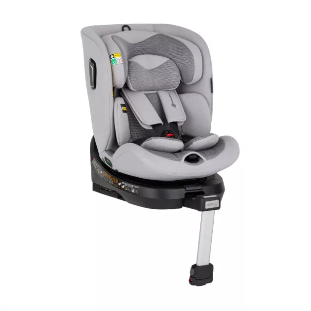 PETITE&MARS Autósülés Twistguard Pro i-Size Air 40-150 cm (0-36 kg) - Gentle Grey